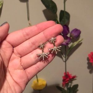 NEW ear jacket earrings 💞